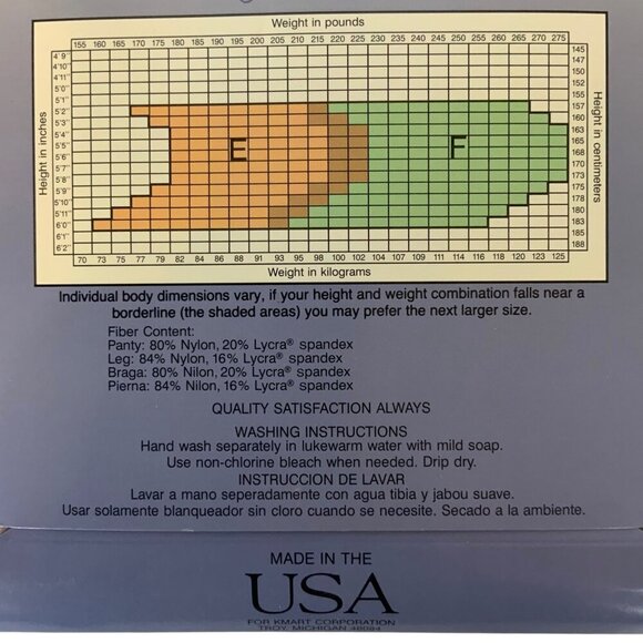 Jaclyn Smith Control Top Pantyhose Control Top Plus Size F 2X Beige Silky Sheer - Picture 2 of 3